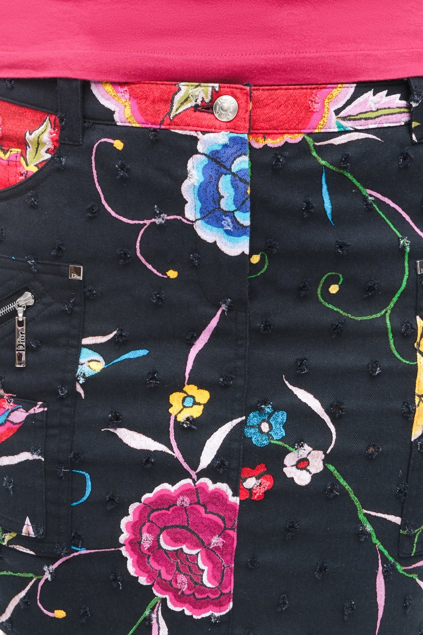 Dior Denim Mini Skirt