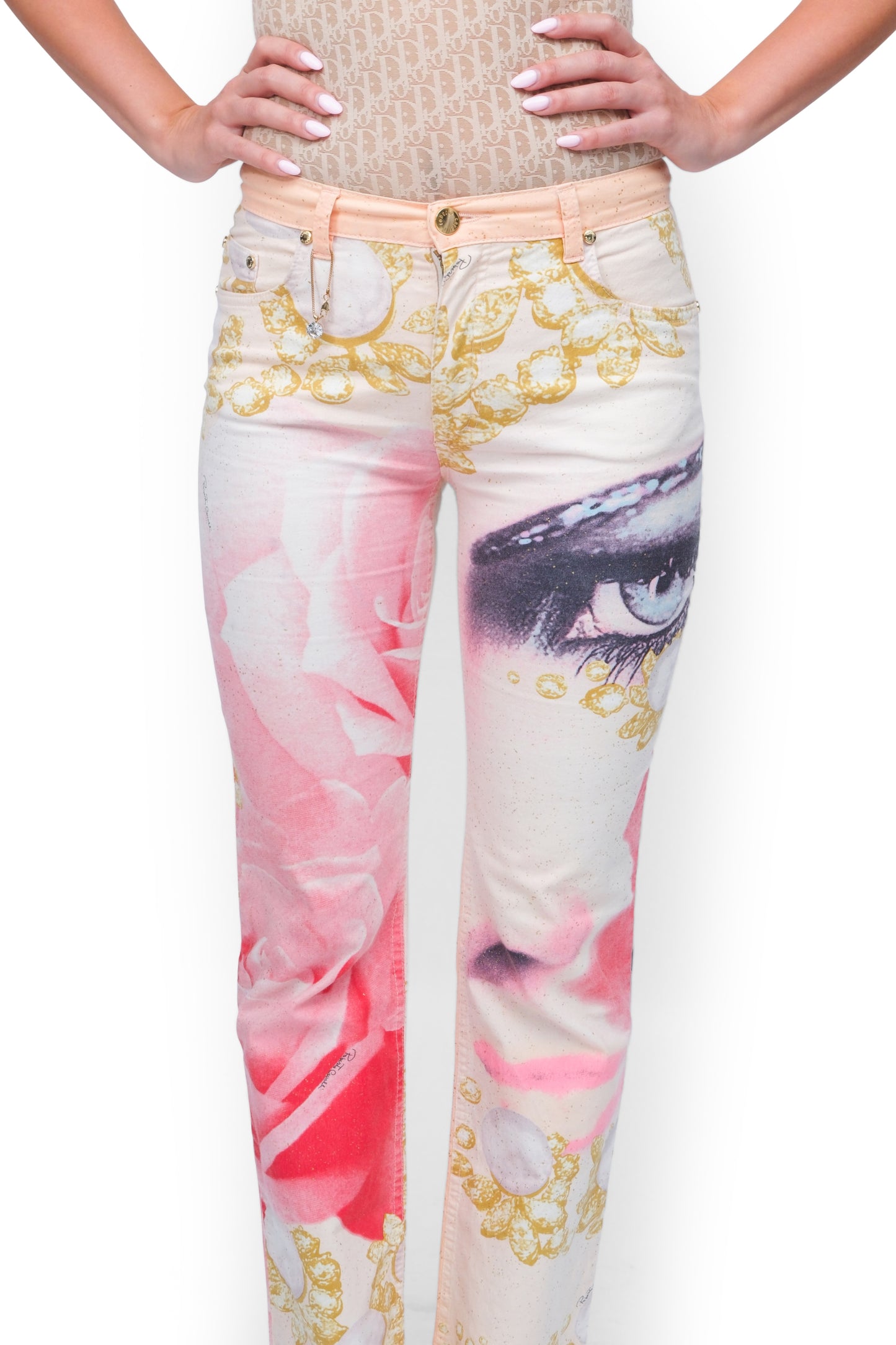 Roberto Cavalli Printed Trousers