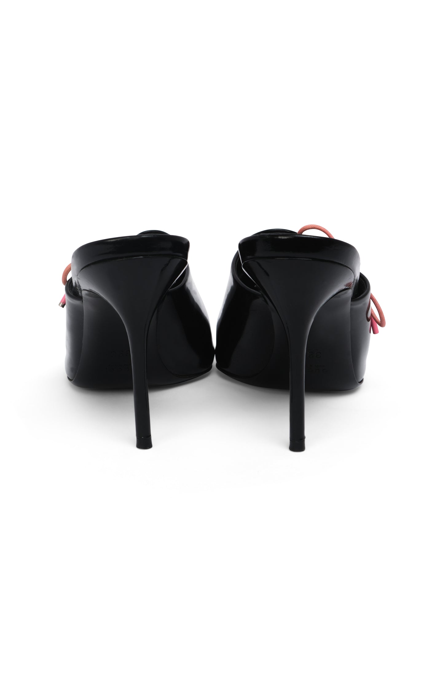 Gucci Lace Up Mules