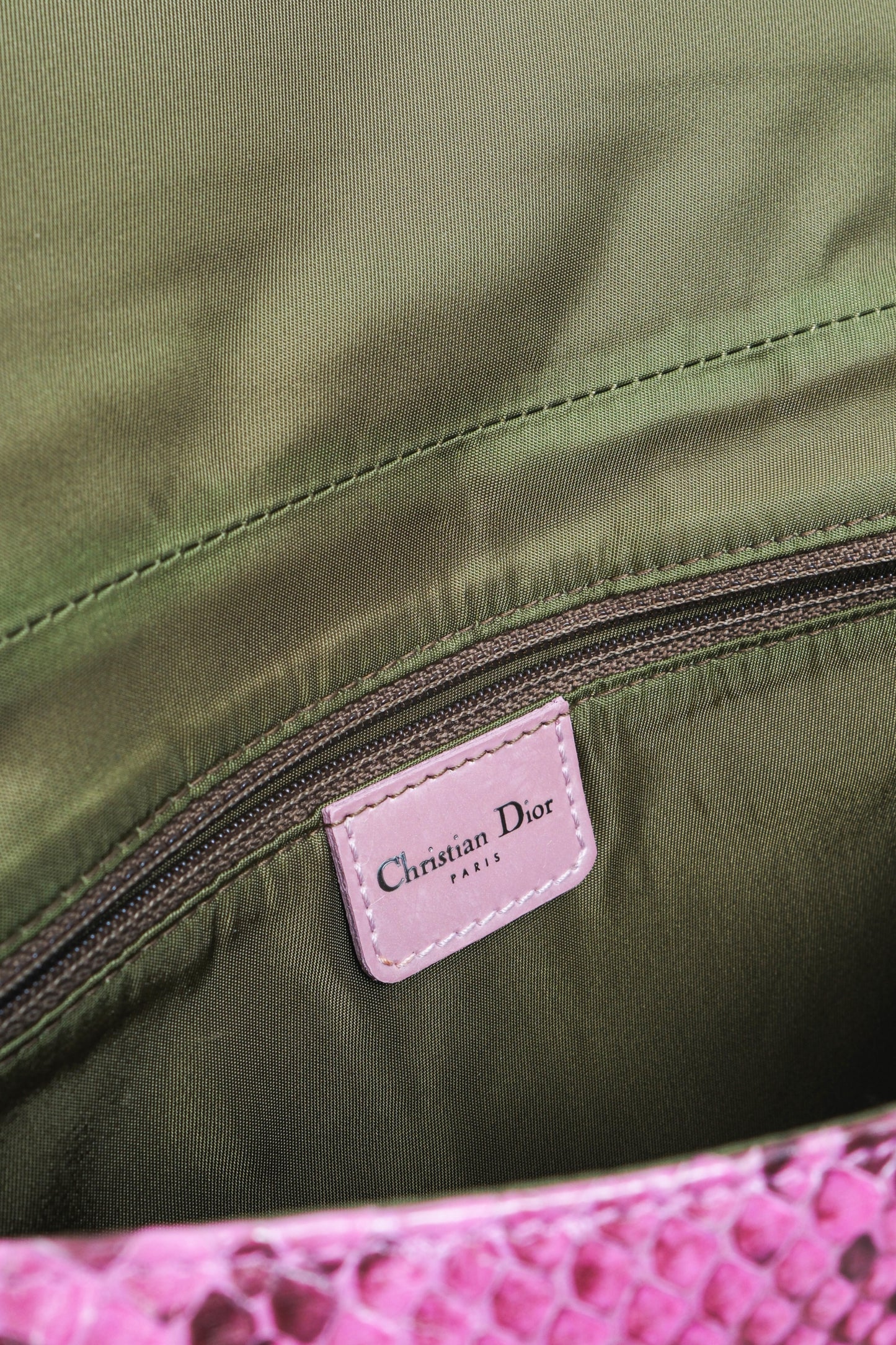 Dior Snakeskin Malice Bag