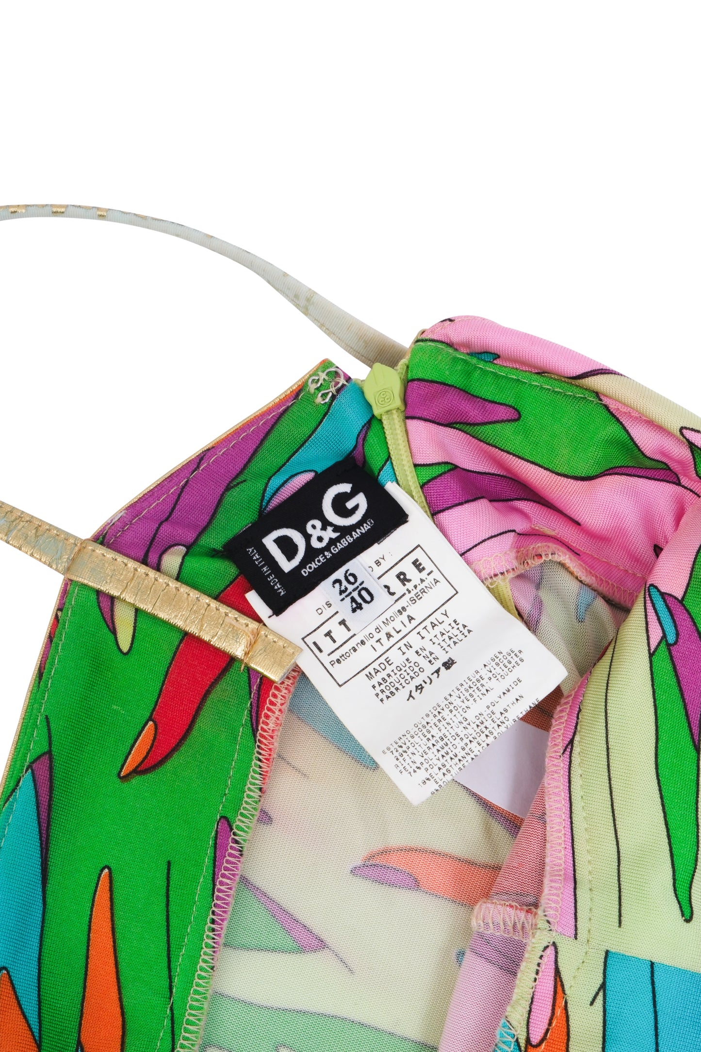 Dolce & Gabbana Hand Print Dress