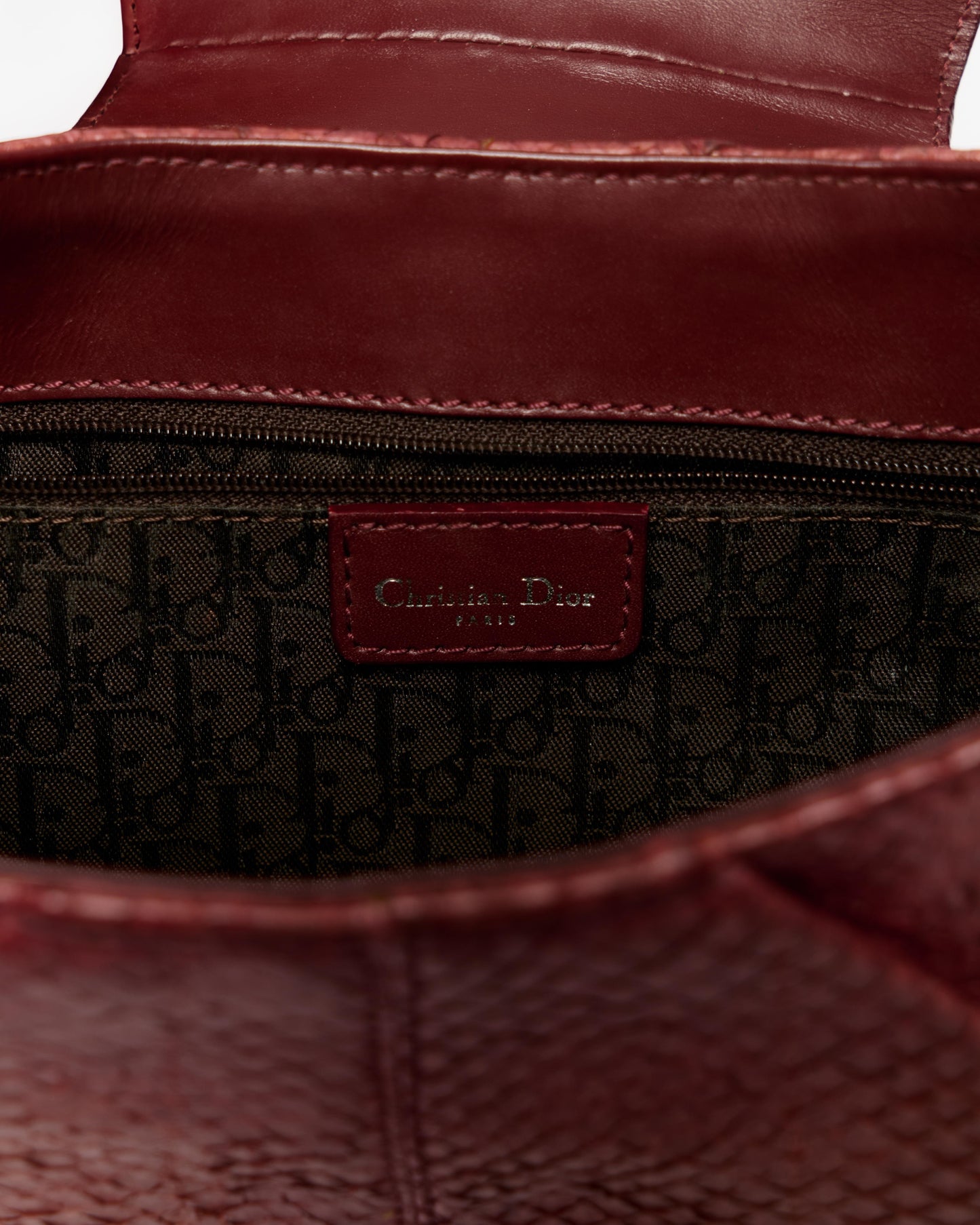 Dior Snakeskin Shoulder Bag