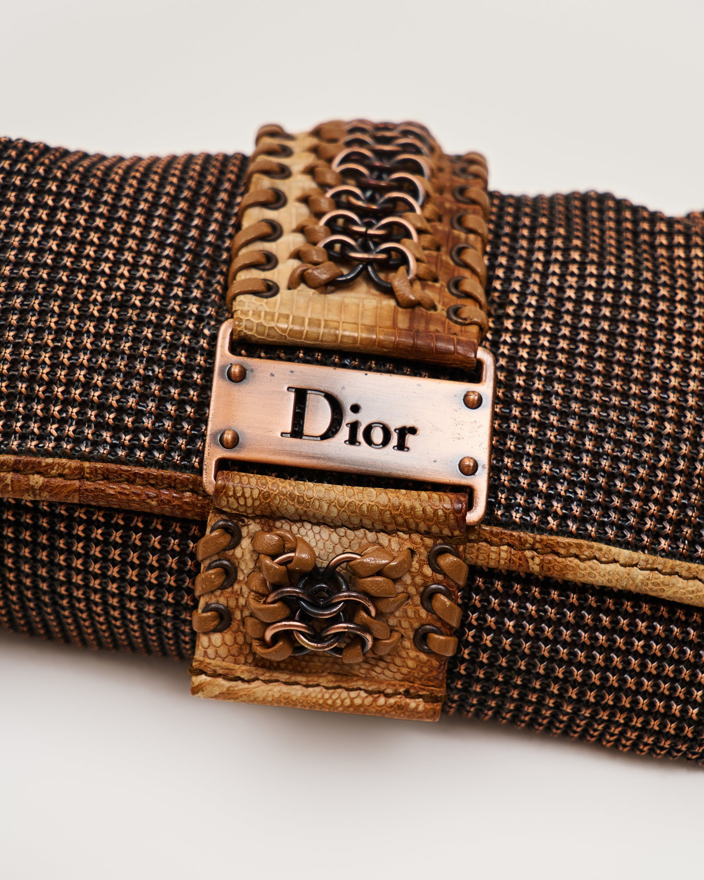 Dior Vintage Lizard Clutch