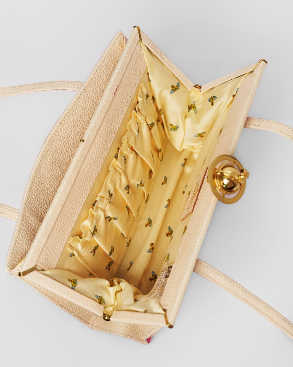 Vivienne Westwood pink leopard bag