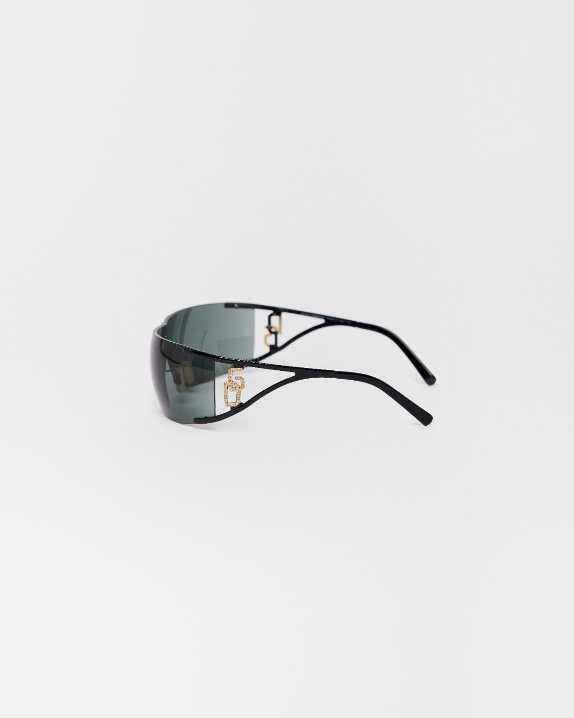 Vintage Dolce & Gabbanna Diamante Monogram Sunglasses