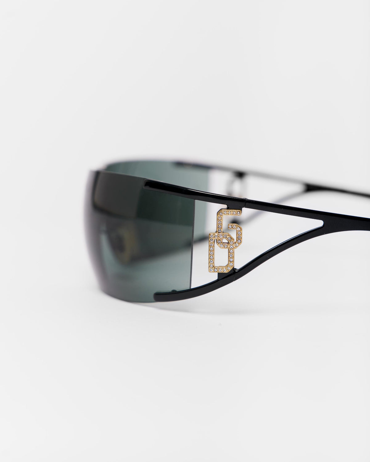 Vintage Dolce & Gabbanna Diamante Monogram Sunglasses