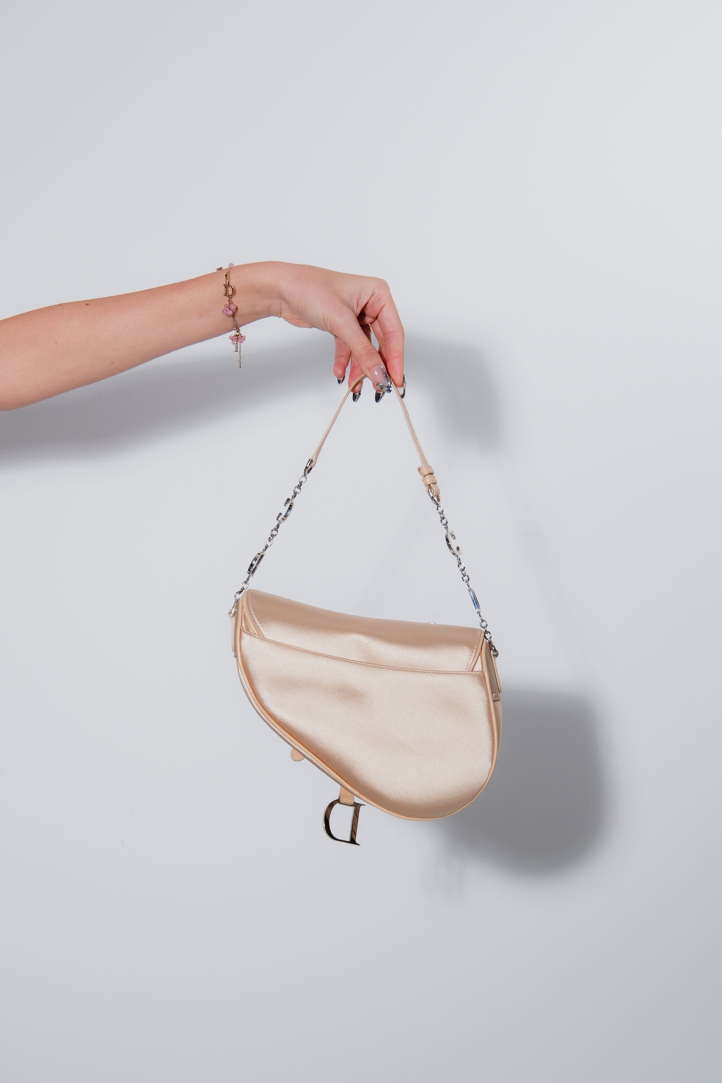 Dior Vintage Silk Saddle