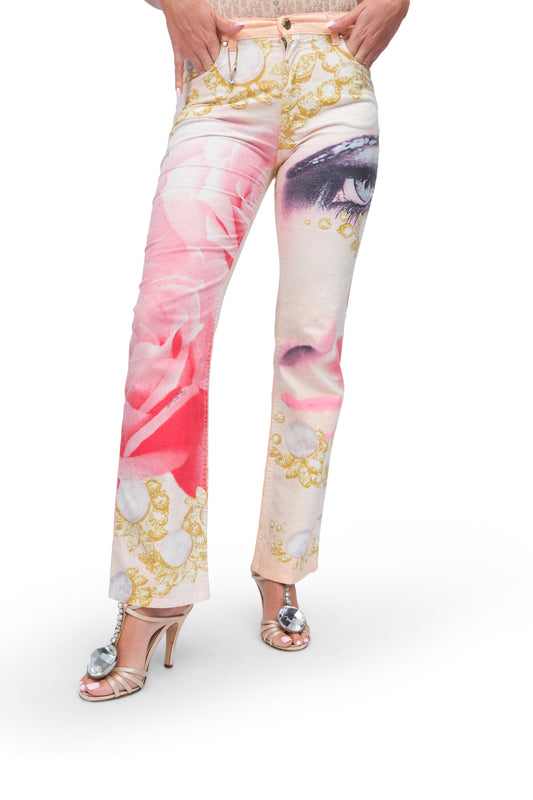 Roberto Cavalli Printed Trousers