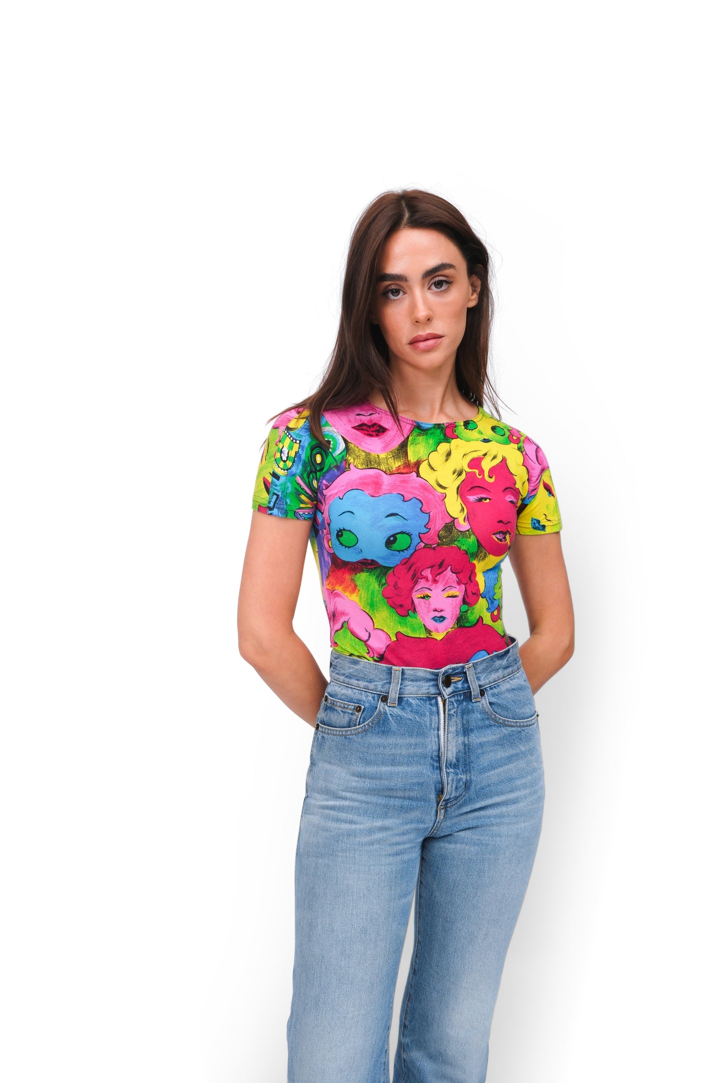 Gianni Versace Pop Art Top