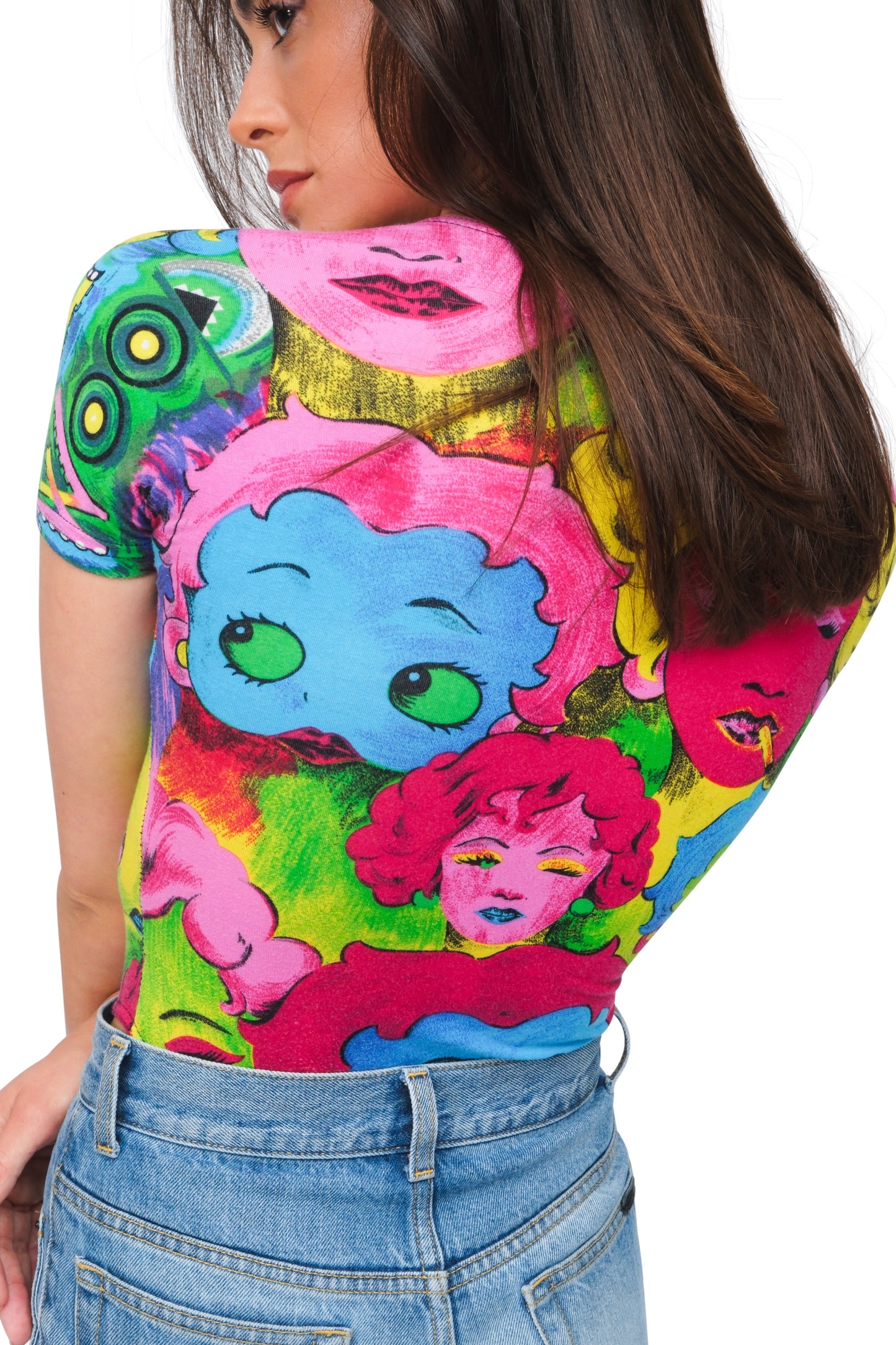 Gianni Versace Pop Art Top