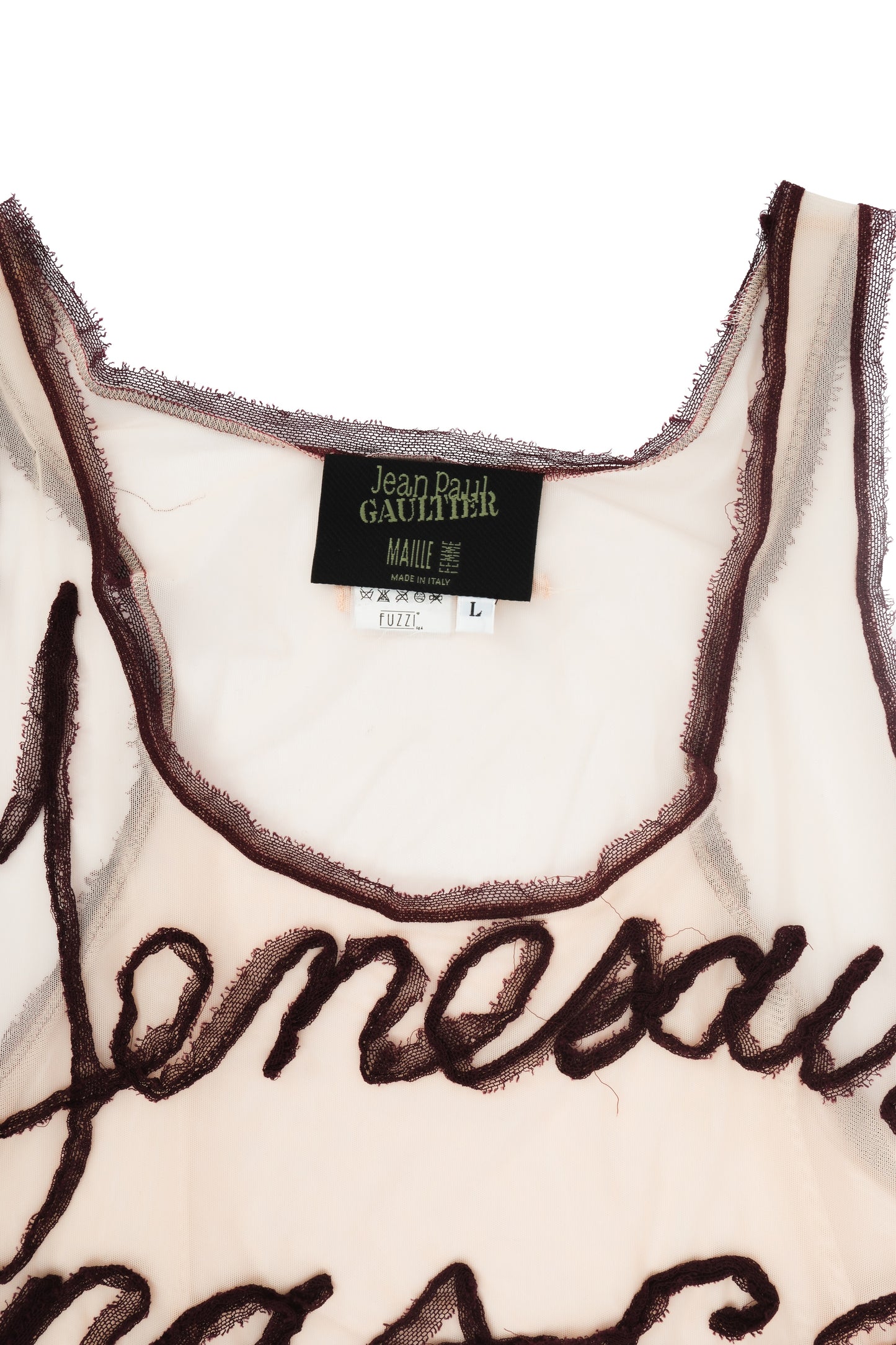 Jean Paul Gaultier Sheet Tank