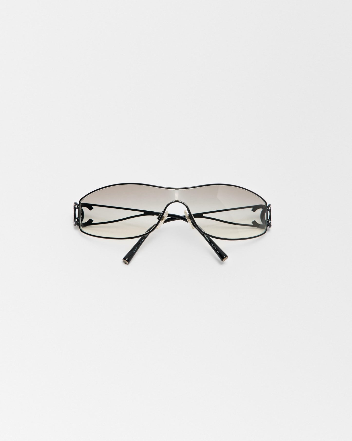 Chanel Diamanté Rimless Sunglasses