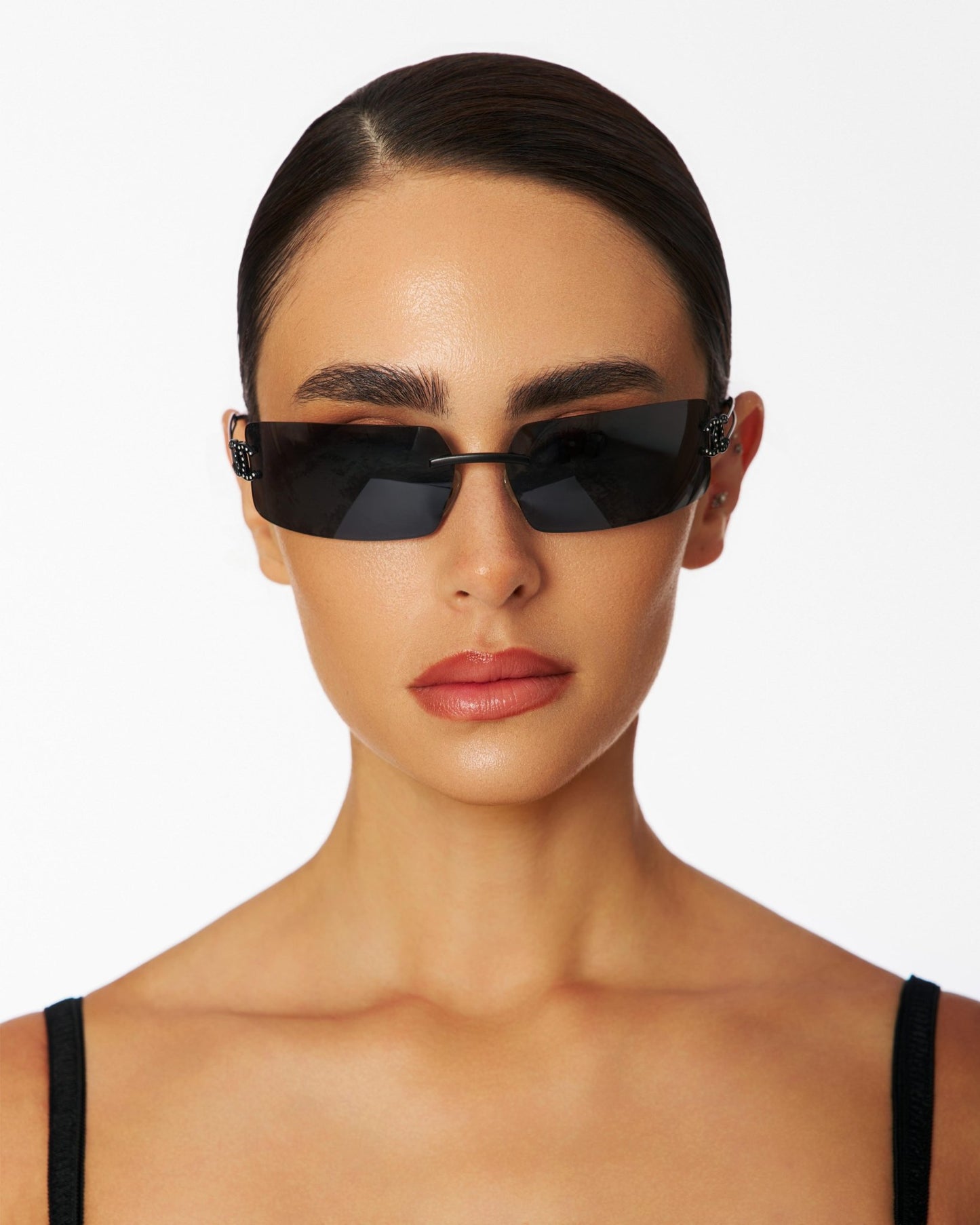 Chanel Rimless CC Sunglasses