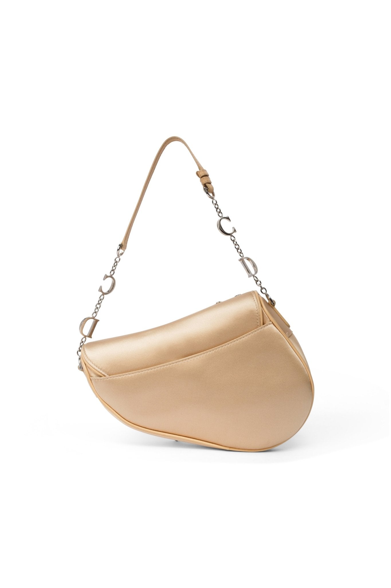 Dior Embellished Satin Saddle