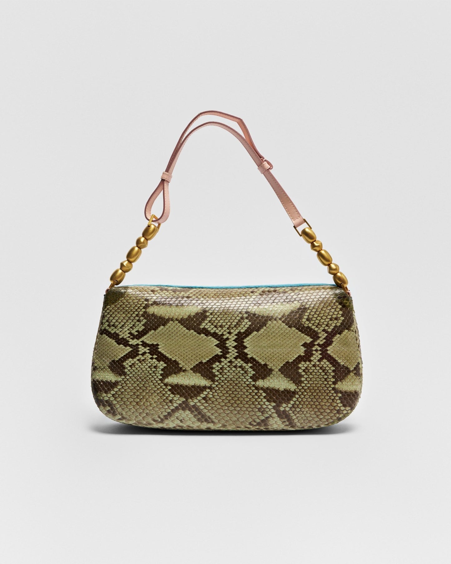 Dior Malice Pony Hair & Python Shoulder Bag