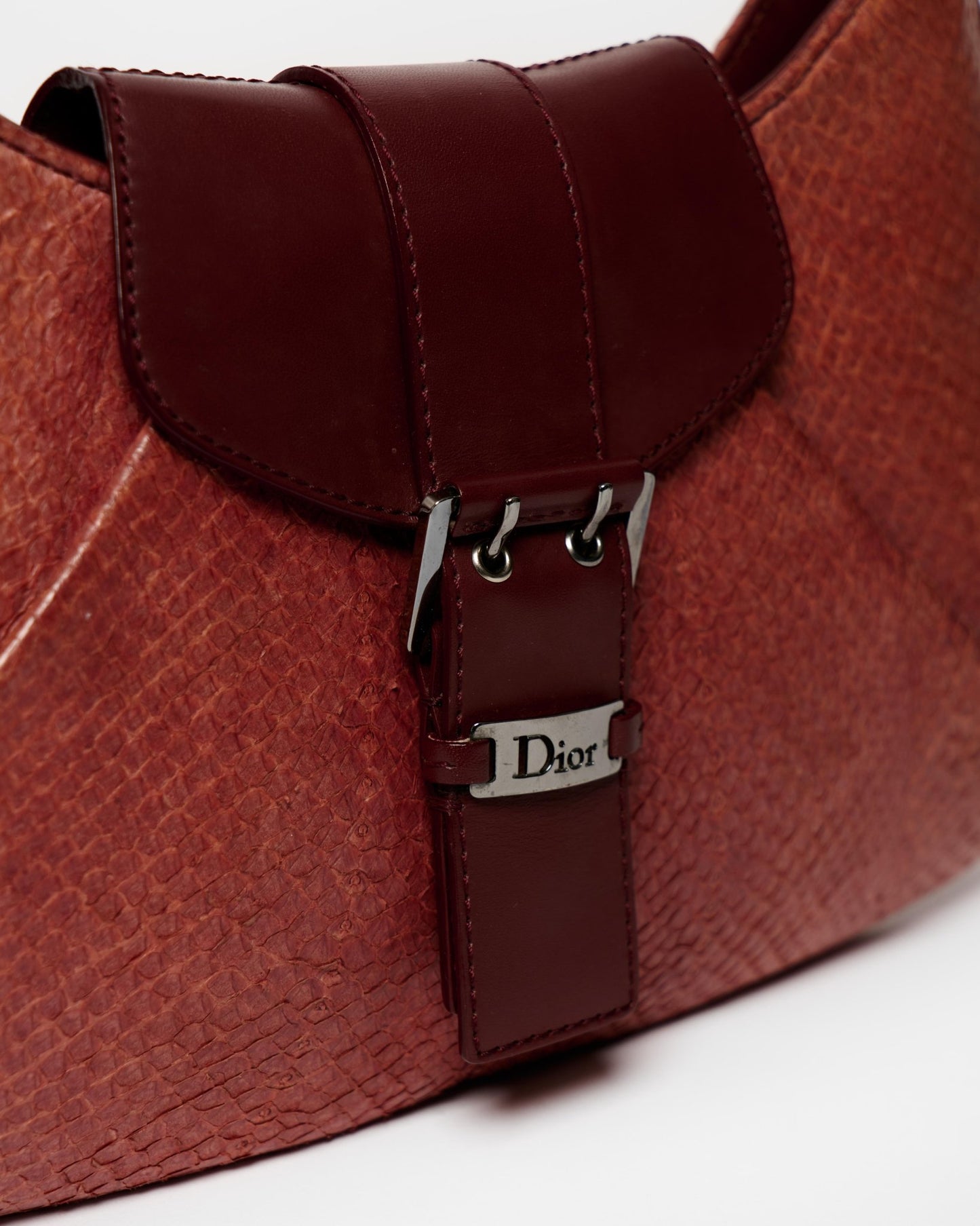 Dior Snakeskin Shoulder Bag