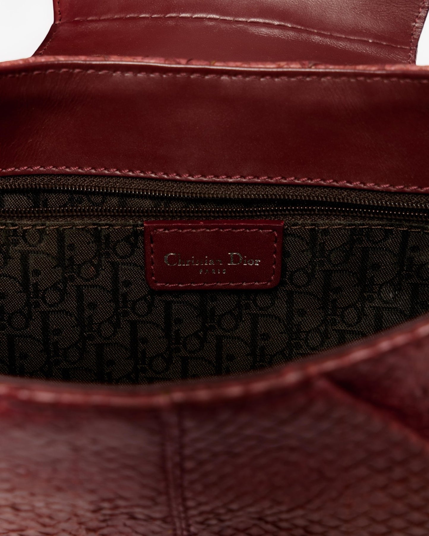 Dior Snakeskin Shoulder Bag