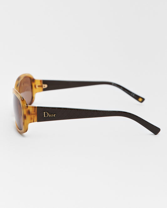 Dior Two Tone Oblique Sunglasses
