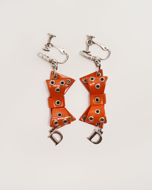 Dior Vintage Bow Earrings