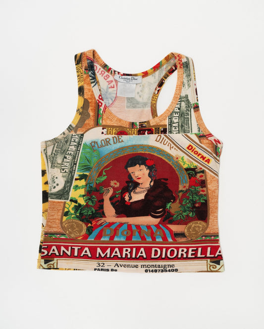 Dior Vintage Diorella Top