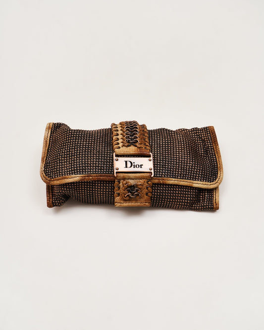 Dior Vintage Lizard Clutch