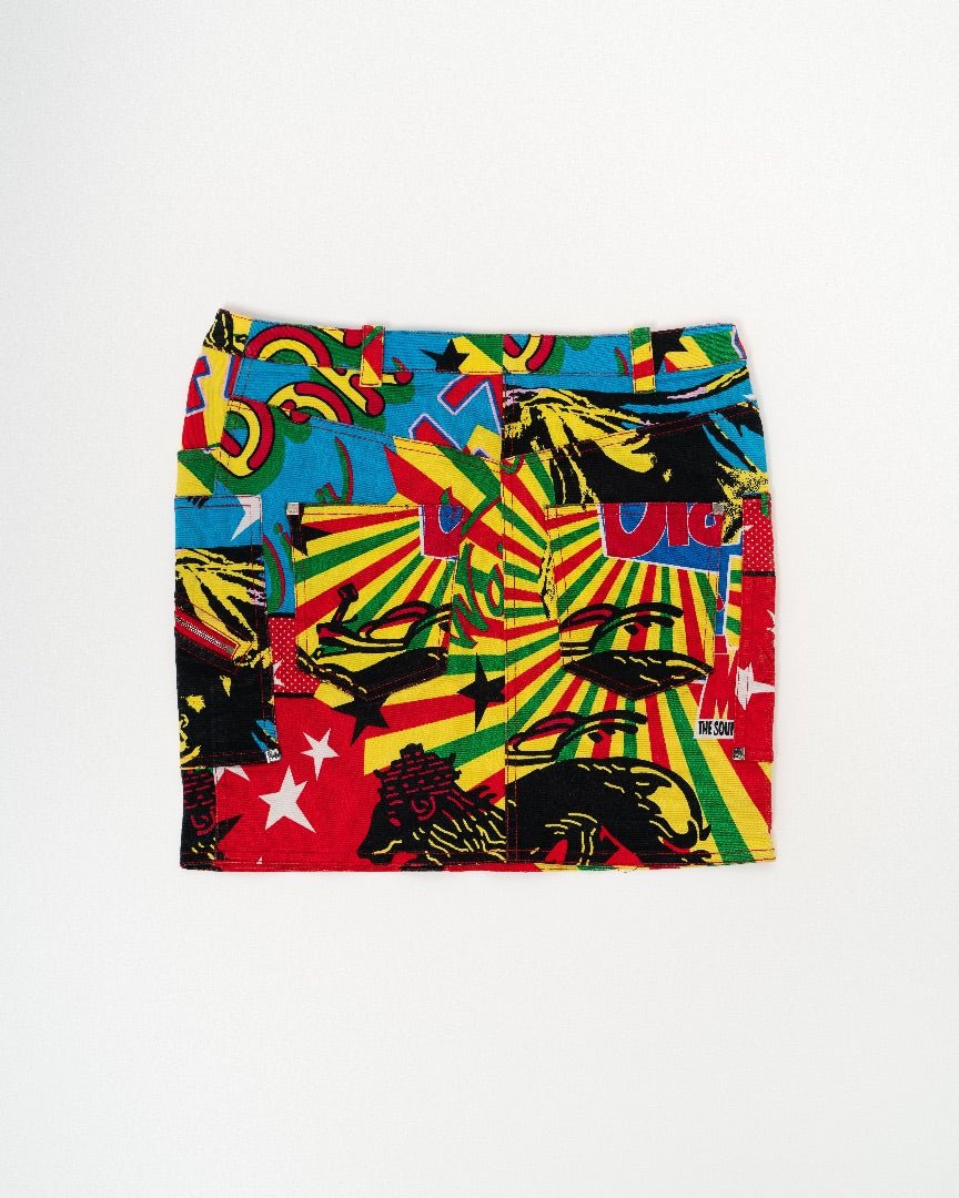 Dior Vintage Rasta Mania  Skirt