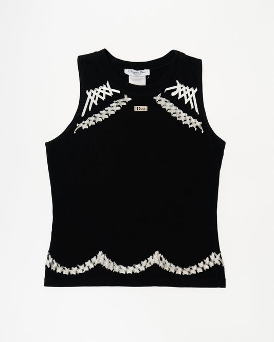 Dior Vintage Varsity Top