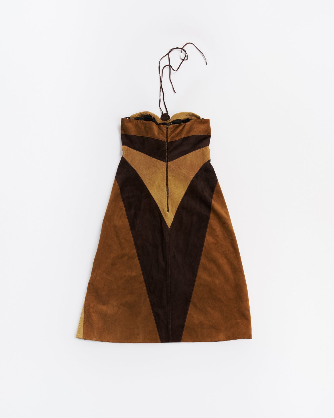 Dolce & Gabanna Suede Butterfly Dress