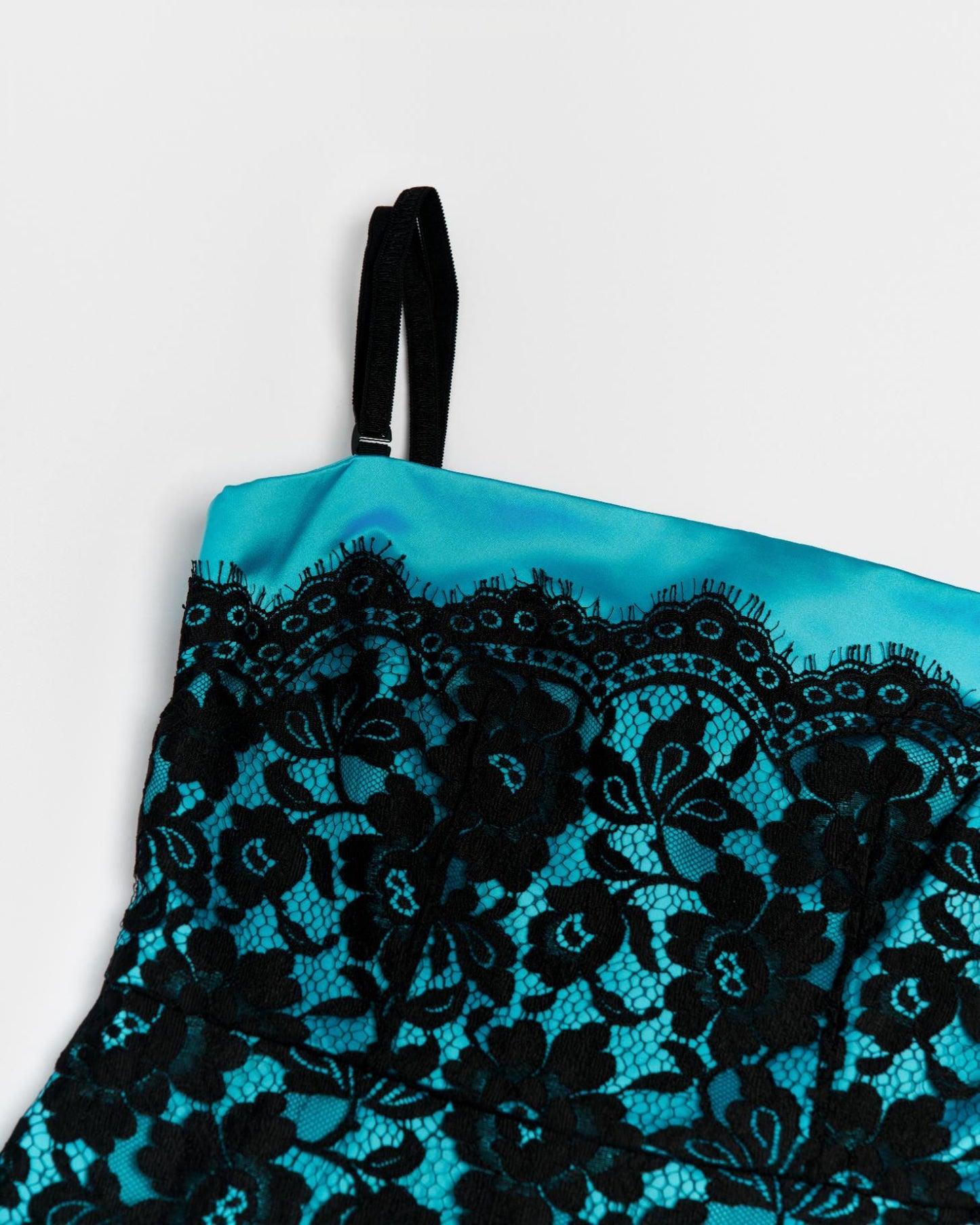 Dolce & Gabbana Electric Blue Lace Dress