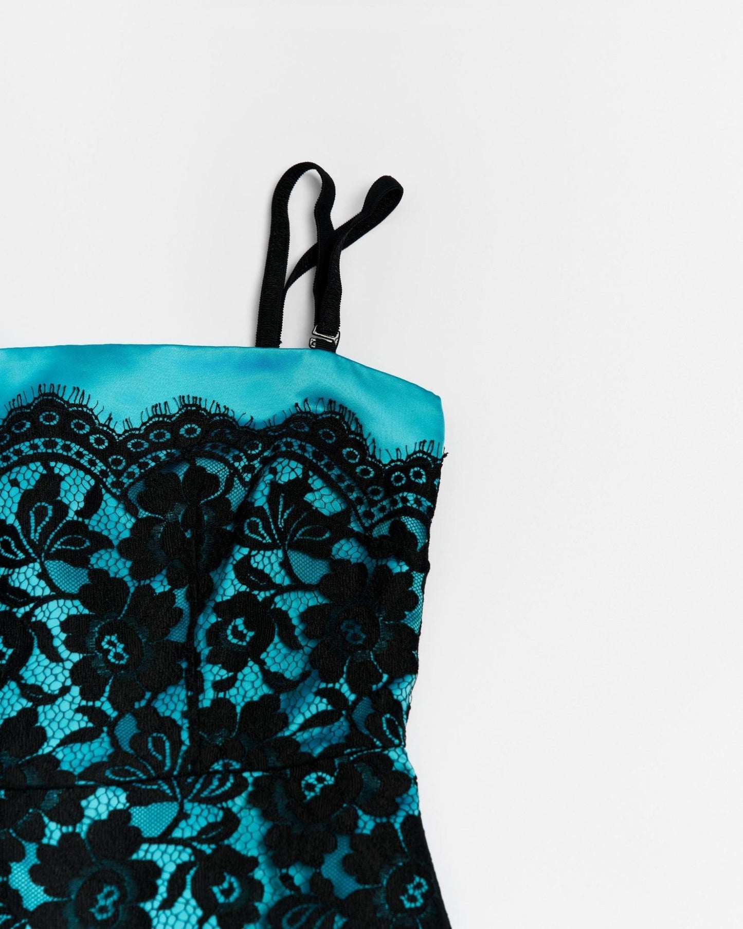 Dolce & Gabbana Electric Blue Lace Dress