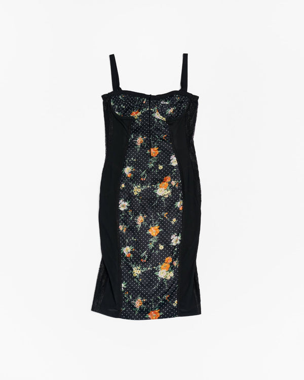 Dolce & Gabbana Floral Polka Dress