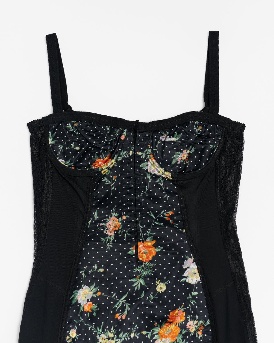 Dolce & Gabbana Floral Polka Dress