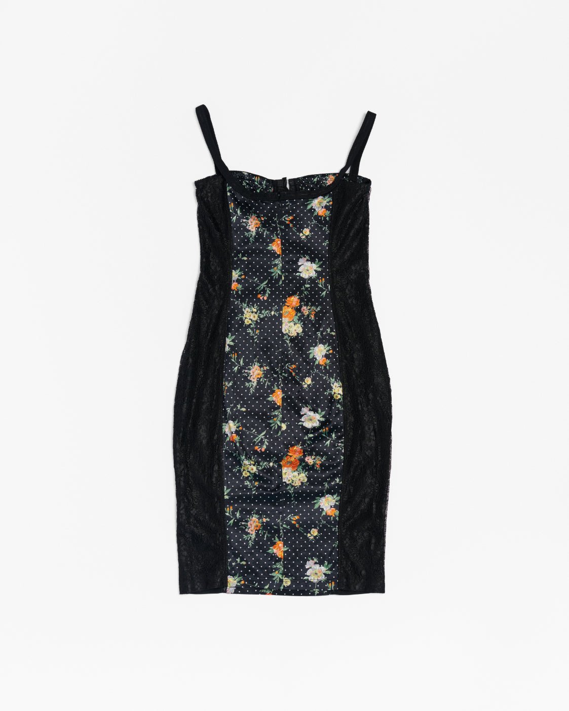 Dolce & Gabbana Floral Polka Dress