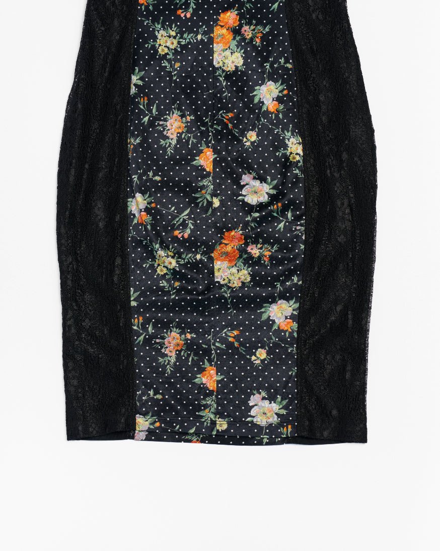 Dolce & Gabbana Floral Polka Dress