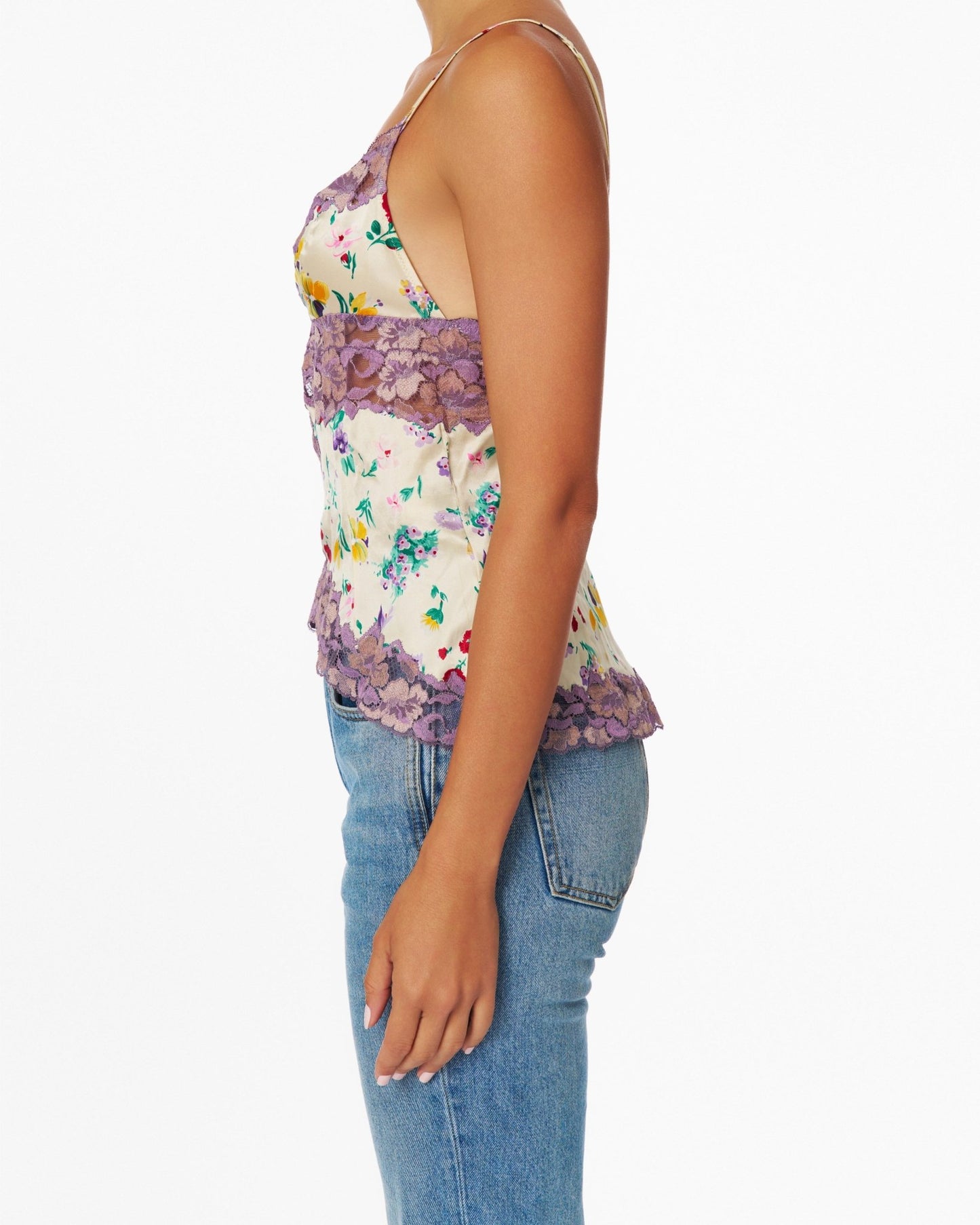Dolce & Gabbana Lace Floral Camisole
