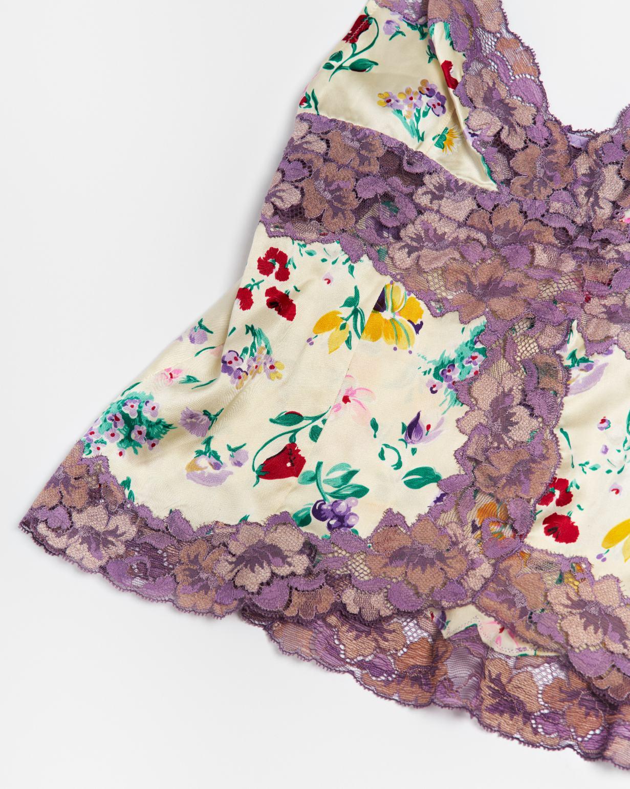 Dolce & Gabbana Lace Floral Camisole