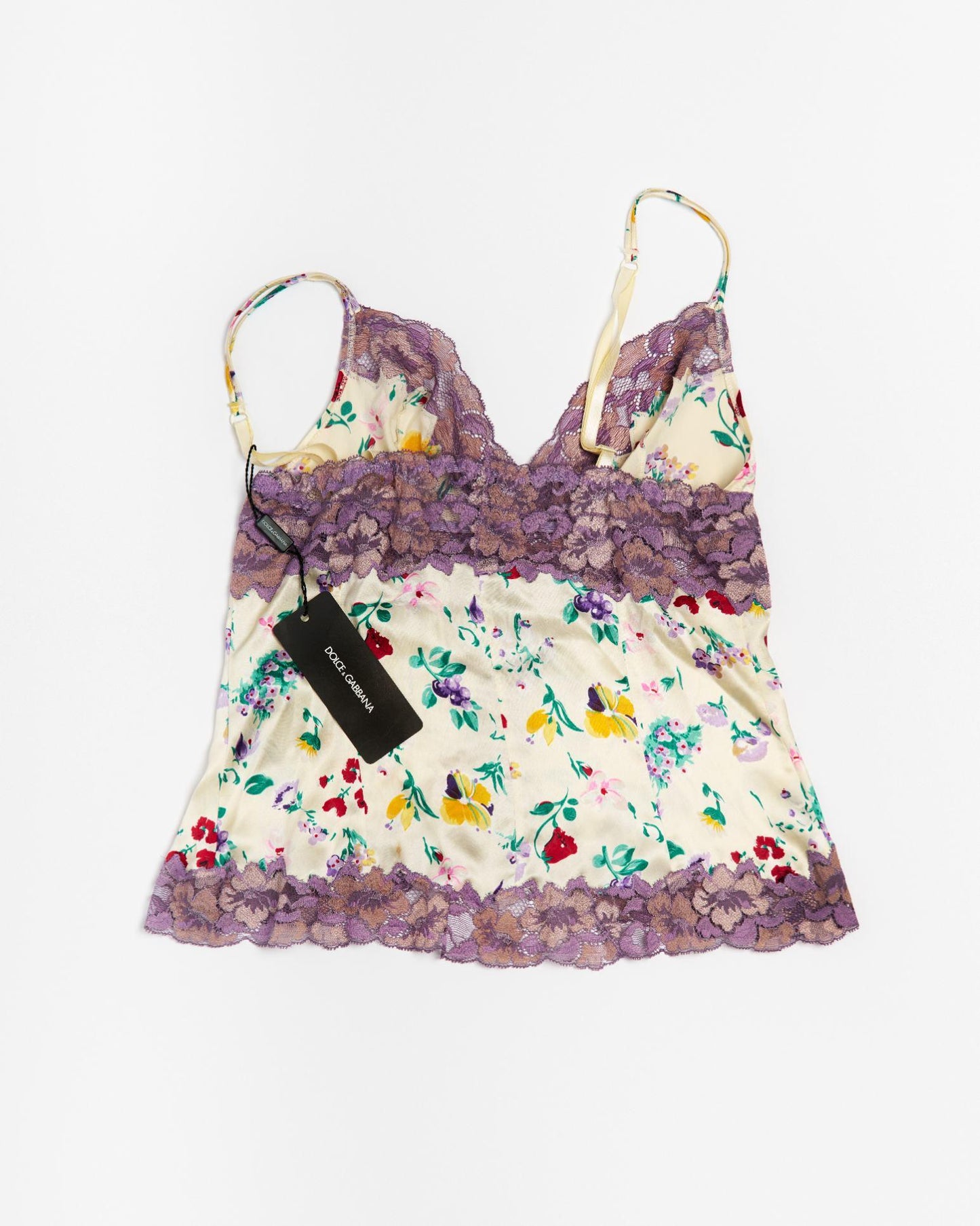 Dolce & Gabbana Lace Floral Camisole
