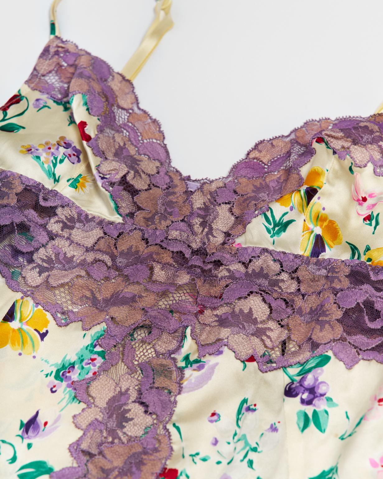 Dolce & Gabbana Lace Floral Camisole
