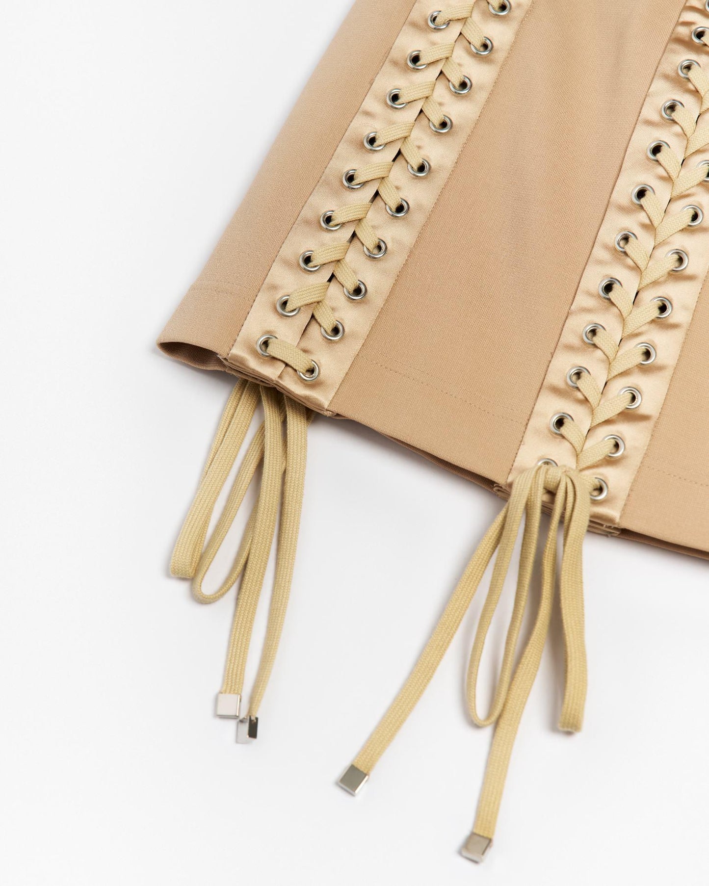 Dolce & Gabbana Lace-Up Corset Skirt