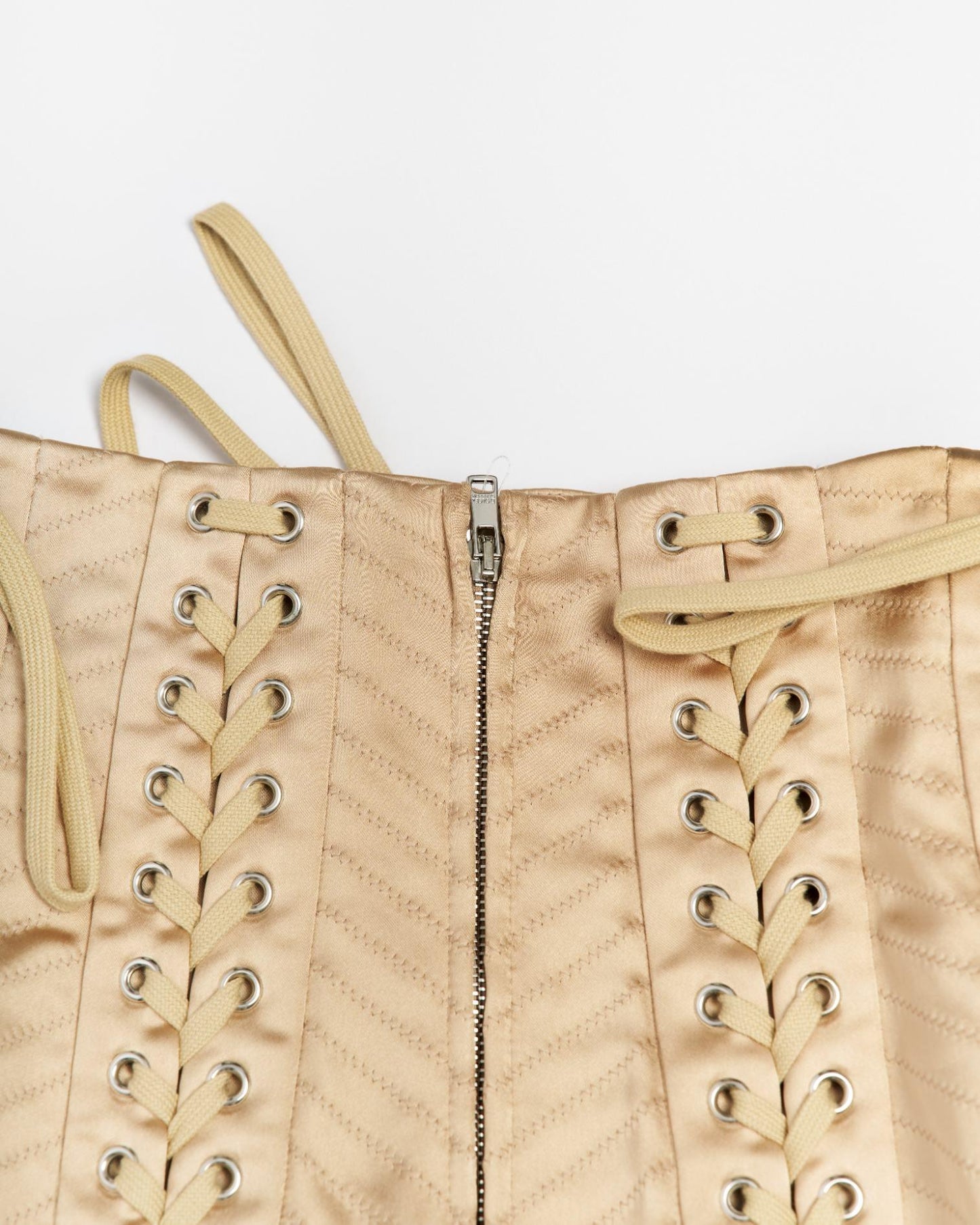 Dolce & Gabbana Lace-Up Corset Skirt