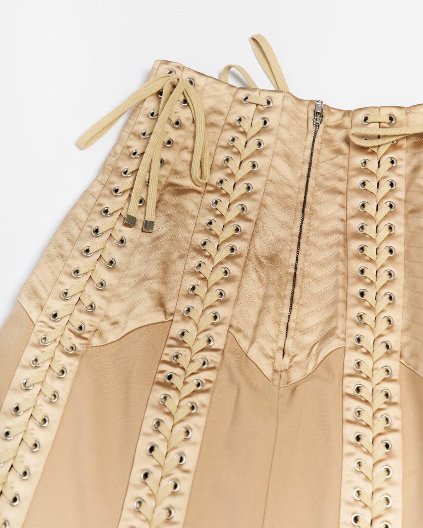 Dolce & Gabbana Lace-Up Corset Skirt