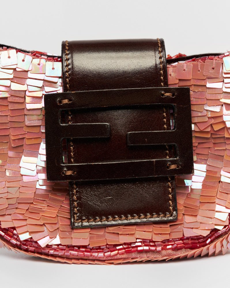 Fendi Sequin Croissant Bag