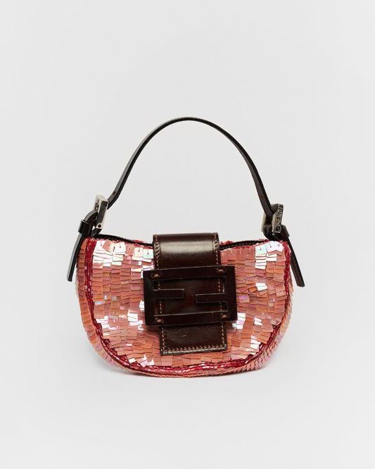 Fendi Sequin Croissant Bag