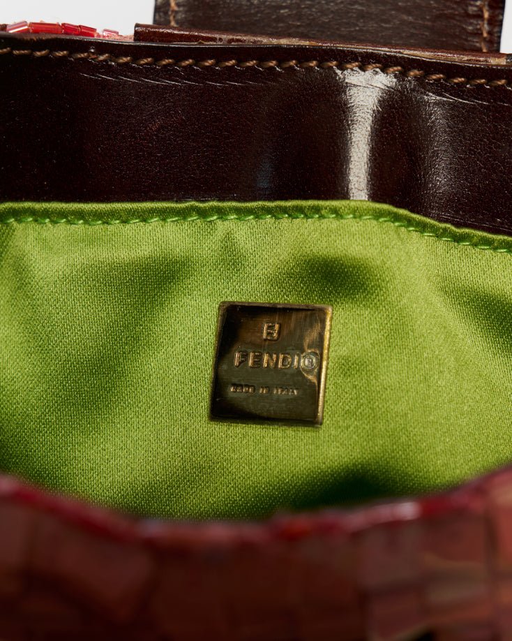 Fendi Sequin Croissant Bag