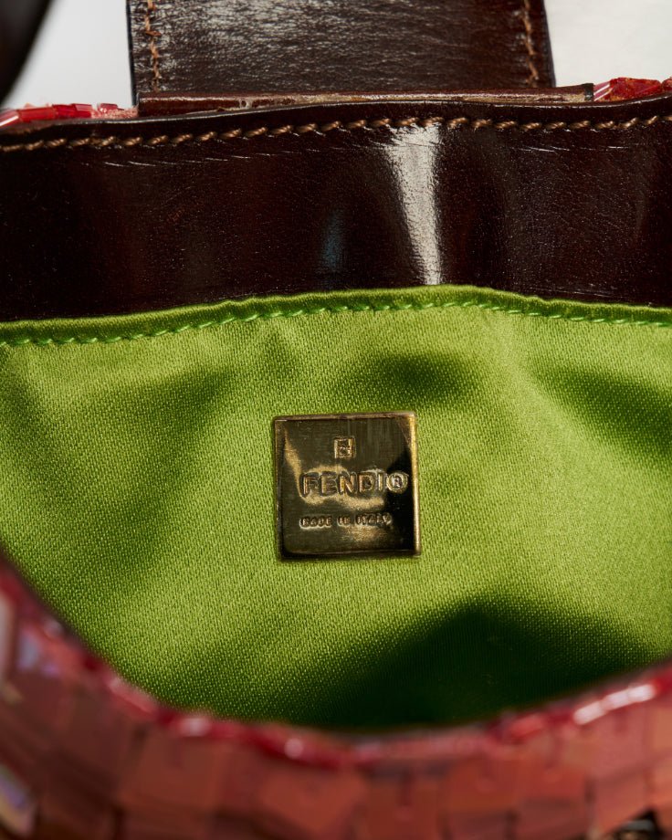 Fendi Sequin Croissant Bag