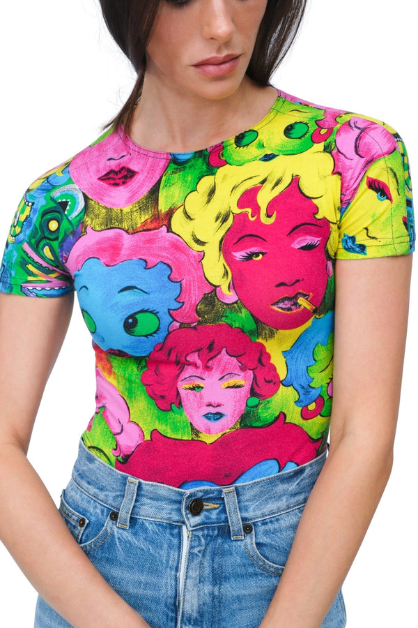 Gianni Versace Pop Art Top