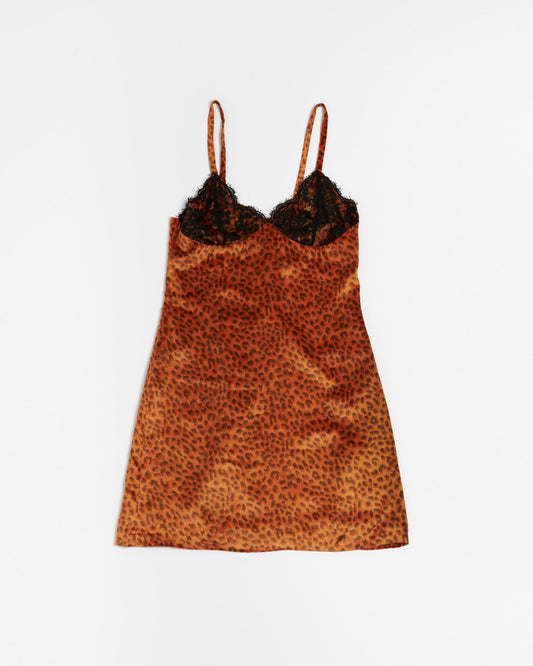 Gianni Versace Suede Slip Dress