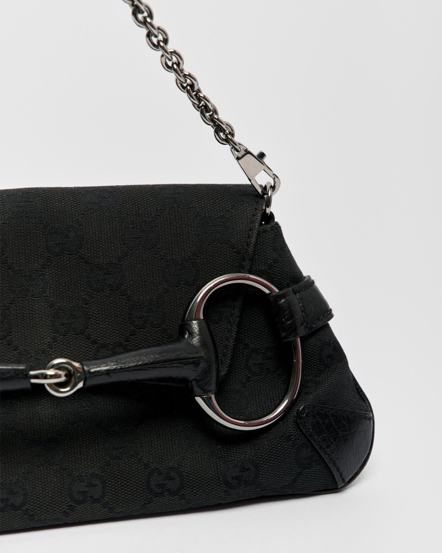 Gucci Horsebit Chain Shoulder  Bag
