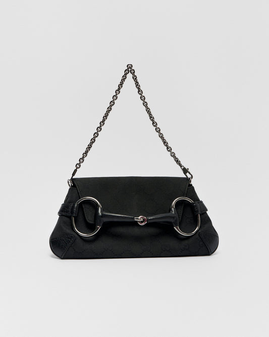 Gucci Horsebit Chain Shoulder  Bag