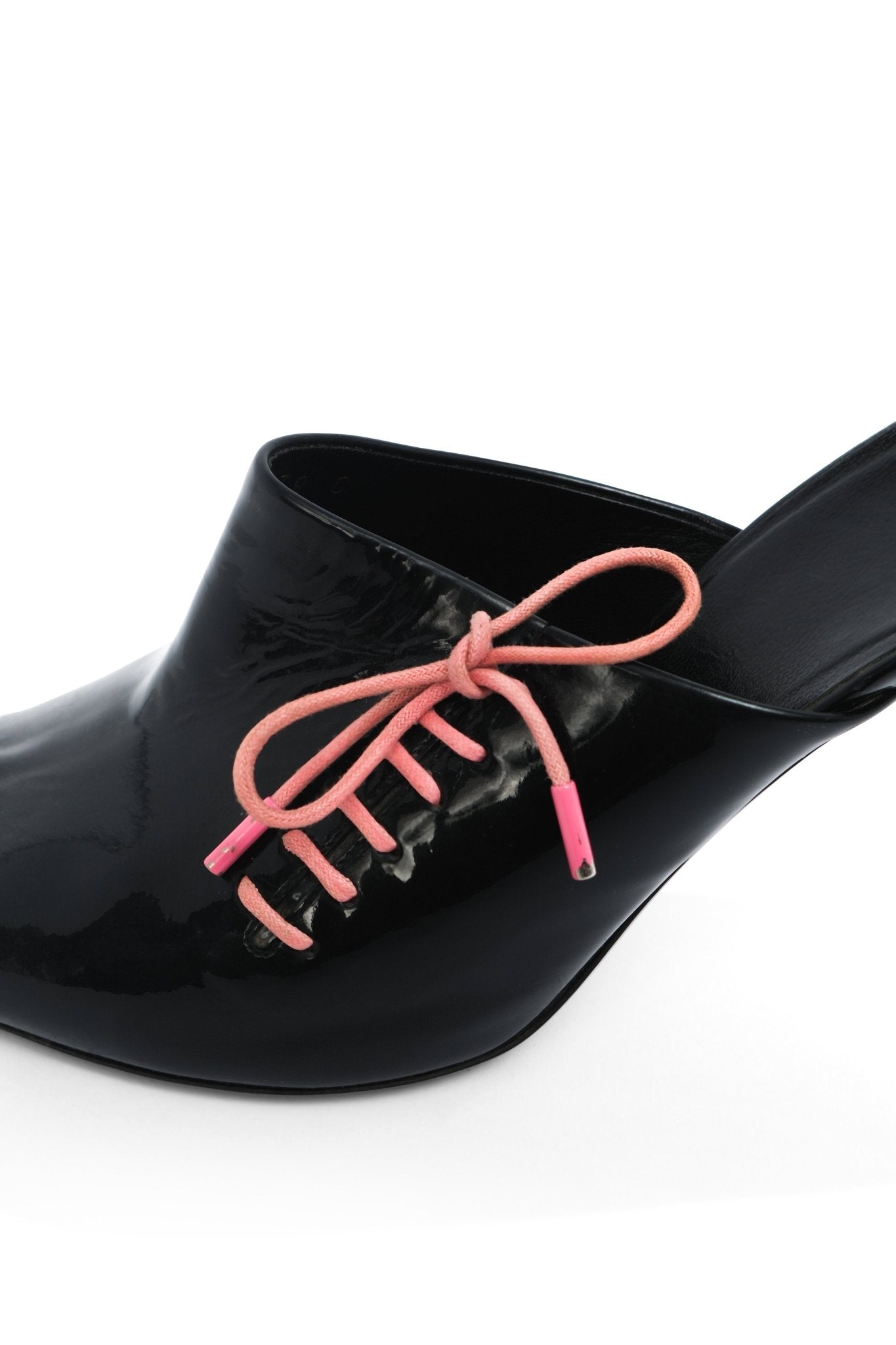 Gucci Lace Up Mules